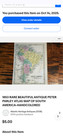 Antique Map 1800 South American