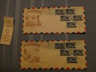 Us   938 Texas 3 Cent Set Of 5 Pent Arts Cachet Unaddressed Fdc W label   10 