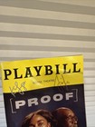Proof Broadway Playbill Full Cast Signed Autographed May 2026 Booth Theatre