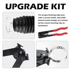 Car Inner Tie Rod Boot Kit With Boot Clamp Pliers soft Car Rack And 2pcs pliers