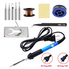 Adjustable Temperature 60w Electric Soldering Iron Repair Tool Kit
