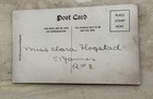 Antique 1908 3d Calendar Post Card Sailor Girl Brown Bigelow Litho St Paul Mn