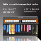 18650 Battery Charger   12 Bays Smart Universal Charger Lcd Display For Recharge