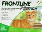 Frontline Plus Flea And Tick  Cats Over 1 5 Lbs  6 Treatments Genuine