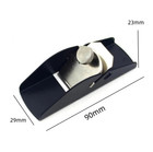 1pc Mini Wood Planer Hand Tool Aluminum Alloy Carpentry Trimming Plane - New