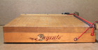Vintage Ingento Paper Cutter 1132 - 12  Wood Table Guillotine Hand Cutter Tested