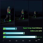 2 Pack Led Armband Rechargeable Running Lights For Runners Night Safety Gear