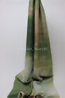 Printed Cotton Hijab Scarf  Shawl Wrap Muslim Headwear 180x70cm Multi-green