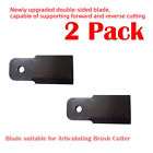 2 Pack Of Blade For Articulating Brush Cutterabc-13-125a Landhonor Mower Disc 