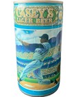 Vintage Beer Can Casey   s Lager Beer Monte Irvin Steel Can Pull Top Empty