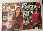 Knitting Machine Magazines   Machine Knitting Monthly  6 Books 