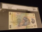 Romania            Banka National A Romaniei                        Pcgs  68 Ppq
