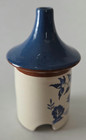 Scarce Wales Mid-century Pagoda Blue Willow Pie Vent - Stamped Wales