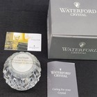 Waterford Crystal Votive Candle Holder Cut Crystal Starburst Base 3    Signed