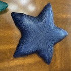 Set Of 3 Akcam Turkish Glass Starfish Decorative Or Serving Dishes 13  10  8 