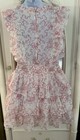 Love Shack Fancy Decker Girls Floral Ruffle Dress In Pink Size 14y Length 31 In