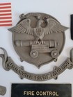 Uss White River Lsmr 536 Cast Aluminum Ships Plaque Fire Control Officer Lot 60s