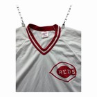 Vintage Rawlings Cincinnati Reds Mlb Baseball White Jersey Men   s Size L Rare