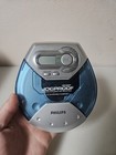 Philips Jogproof 45 Esp Portable Cd Player - Ax5119 17 - Silver And Blue Tested