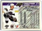 1993-94 -charlie Huddy- Topps Gold Autograph signed auto Hockey Card  219 Kings
