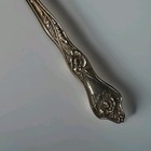 Reed   Barton Antique Relief Poppy Pattern Art Nouveau Silverplate Spoon
