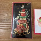 Lot Of 9 Papyrus Christmas Cards Assorted W disney Glitter Foil Envelopes New
