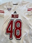 Game Worn Used Jersey Northern Illinois Huskies Niu Football Adidas Xl  48