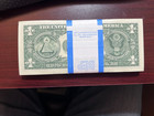 One Dollar 2017 A  1 Notes Cu-unc - Bep Pack Sequential From 62962901