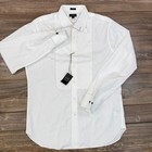J crew Mens Size 15 5 34 Tuxedo Shirt White Ludlow Premium Textured Bib Nwt