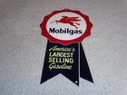 Vintage Mobil Mobilgas America s Largest Selling Gasoline Metal Pegasus Oil Sign