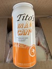 Lot Of 4 Tito s  In A Can Alluminum Reusable Can Cup 16oz