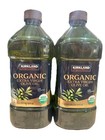 2 Bottles Kirkland Signature  Organic Extra Virgin Olive Oil  68 Fl Oz  2 Liters