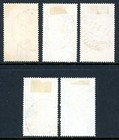 Italy 1933 Holy Year Set Scott   310-314 Vfu S294
