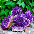 Raw Amethyst Crystal Cluster 80-100g Natural Quartz Healing Reiki Energy Decor