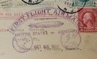 Us Stamps  c9 c10 On 1928 Graf Zeppelin 1st Flight Cover Lakehurst Nj To Germany
