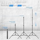 Neewer 75  Photography Light Stand For Relfectors    Softboxes    Lights   background