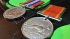 Rare British Ww2 Set African Service Medal And British War Medal Named Group