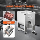 Uimoso 15 30 60 80 120lb Manual Meat Mixer Meat Sausage Hand Mixing Machine