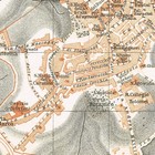 Siena  Map Original City Plan  1930  Italy  Tuscany Sienna