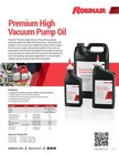 Robinair  13203-1 - Premium High Vacuum Pump Oil  1 Quart Bottle