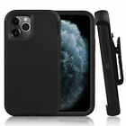 For Iphone 15 14 13 12 11 Pro Max Shockproof Defender Cover Case W belt Clip