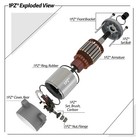 Starter Motor For Honda 1997-2019 Recon 250 Trx250tm Trx250te 31200-hm8-a41 Atv
