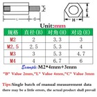 M4 Brass Male Female Hex Column Standoff Support Spacer Screw Nut For Pcb Board