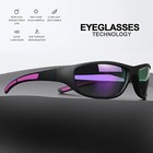 Polarized Photochromic Sports Sunglasses Uv400 Wrap Cycling Fishing Set 