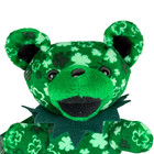 Grateful Dead By Liquid Blue Reuben Green   Clovers Bean Bear Plush New With Tag