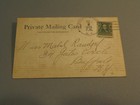 Della Fox Postcard Private Mailing Card
