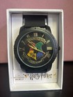 Harry Potter Hogwarts Crest Black Wrist Watch Wizarding World W original Box