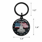Viayen 250th Anniversary Keychain - 4th Of July Decorations For Independence