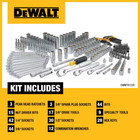 Dewalt Mechanics Tool Set  247-piece   Case Socket Wrenches Ratchet Drive Tough