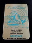 Grateful Dead Backstage Pass Capital Centre Maryland 3 15 90 3 15 1990 Phil 50th